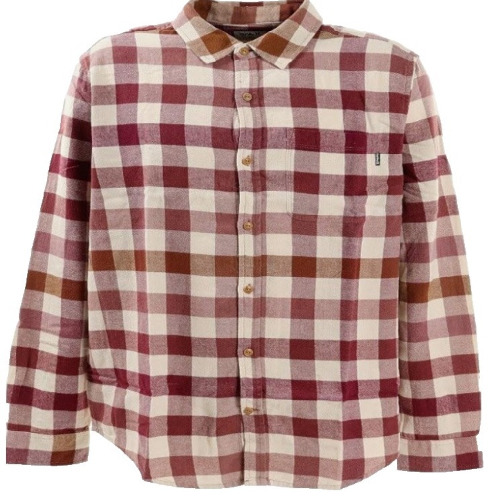 Hurley Mans Size S - Portland Sherpa Lined Flannel Barely Bone